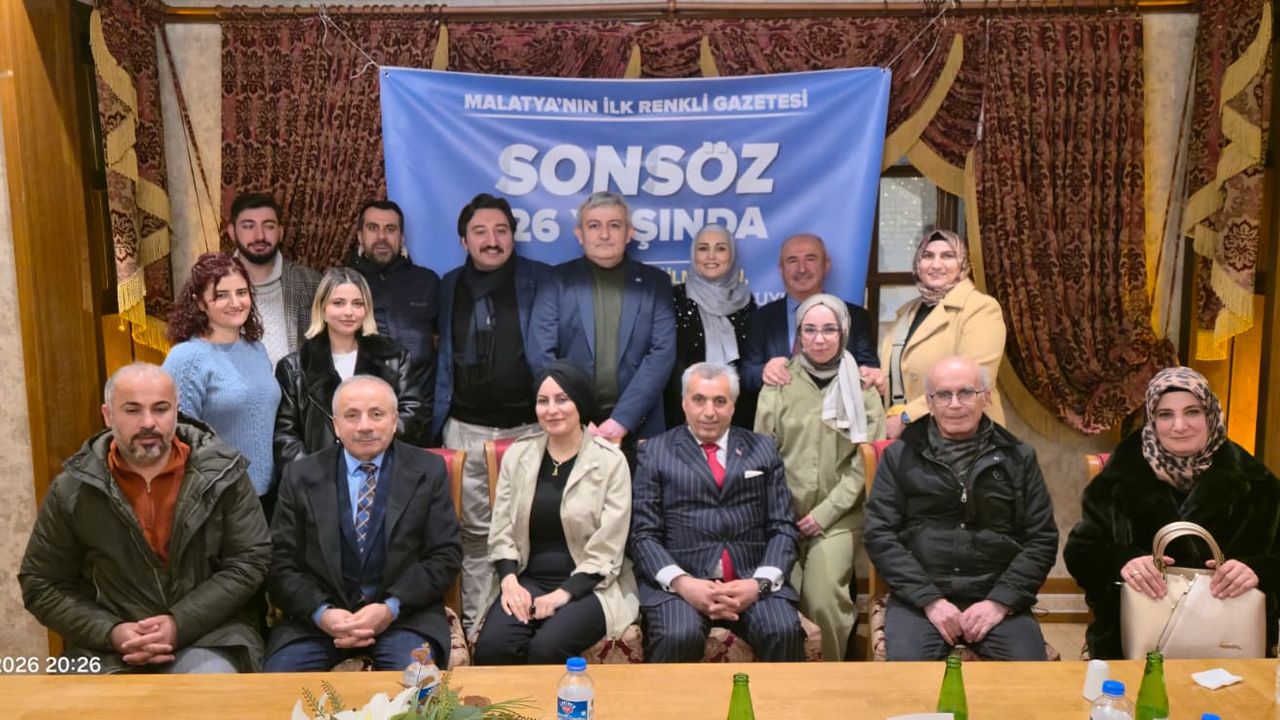Malatya basınında çeyrek asırlık çınar: Sonsöz Gazetesi 26 yaşında