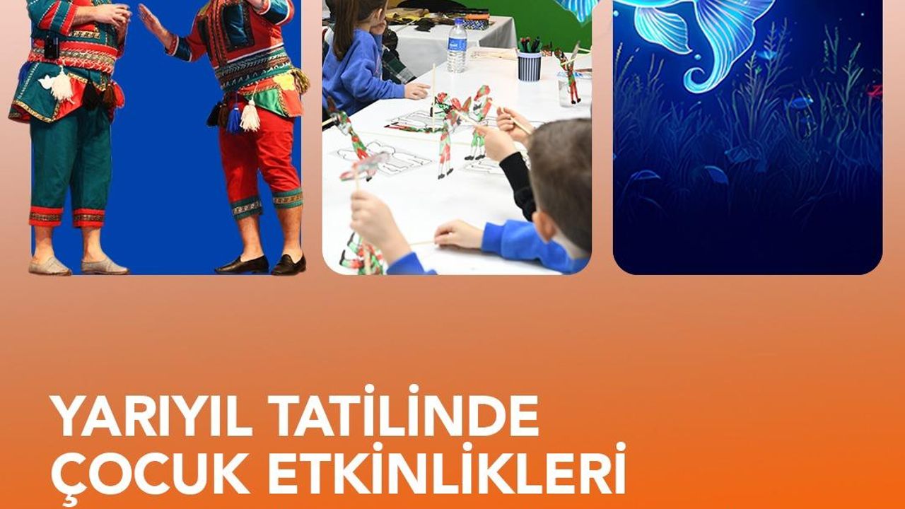 ABB yarıyıl tatilinde çocukları kültür ve sanatla buluşturuyor