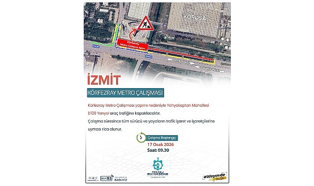 Yahyakaptan’ta trafik düzenlemesi