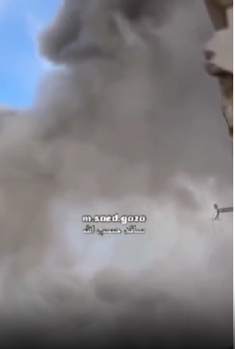 Ateşkes Kağıtta Kaldı: Zeytun Mahallesi’nde Dev Bina Yerle Bir Edildi!