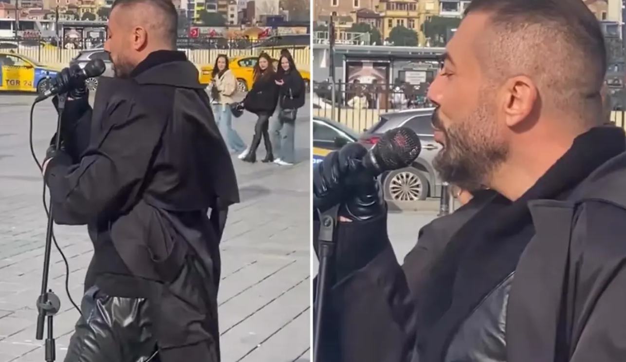 Eminönünde “Tanıdık” Bir Ses: Rober Hatemo Sokaklara Döndü!