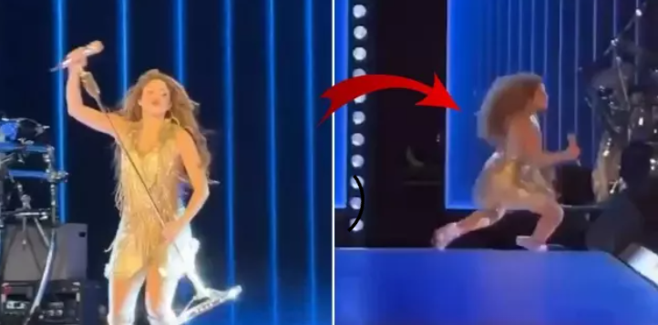 Sahne Kazası: “Si Te Vas” Derken Yere Kapaklandı!