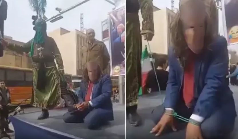 Trump’ın Temsili İnfazı Sahnelendi