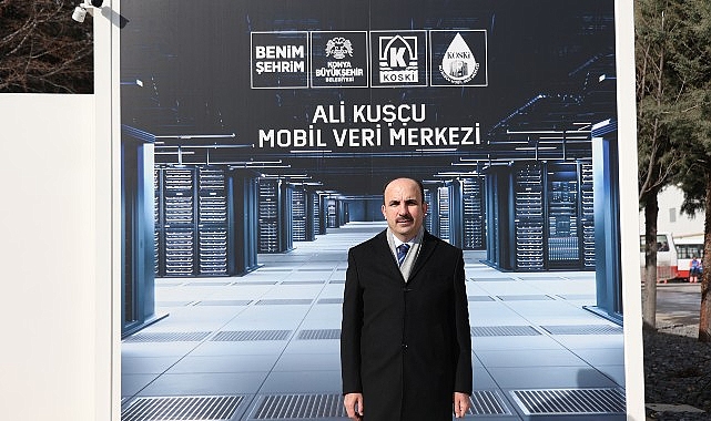 Başkan Altay, Olağanüstü Durumlarda Dijital Güvenliği Sağlayacak KOSKİ Mobil Veri Merkezini İnceledi