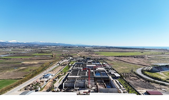 Manavgat Atıksu Arıtma Tesisi’nin kapasitesi arttırılacak