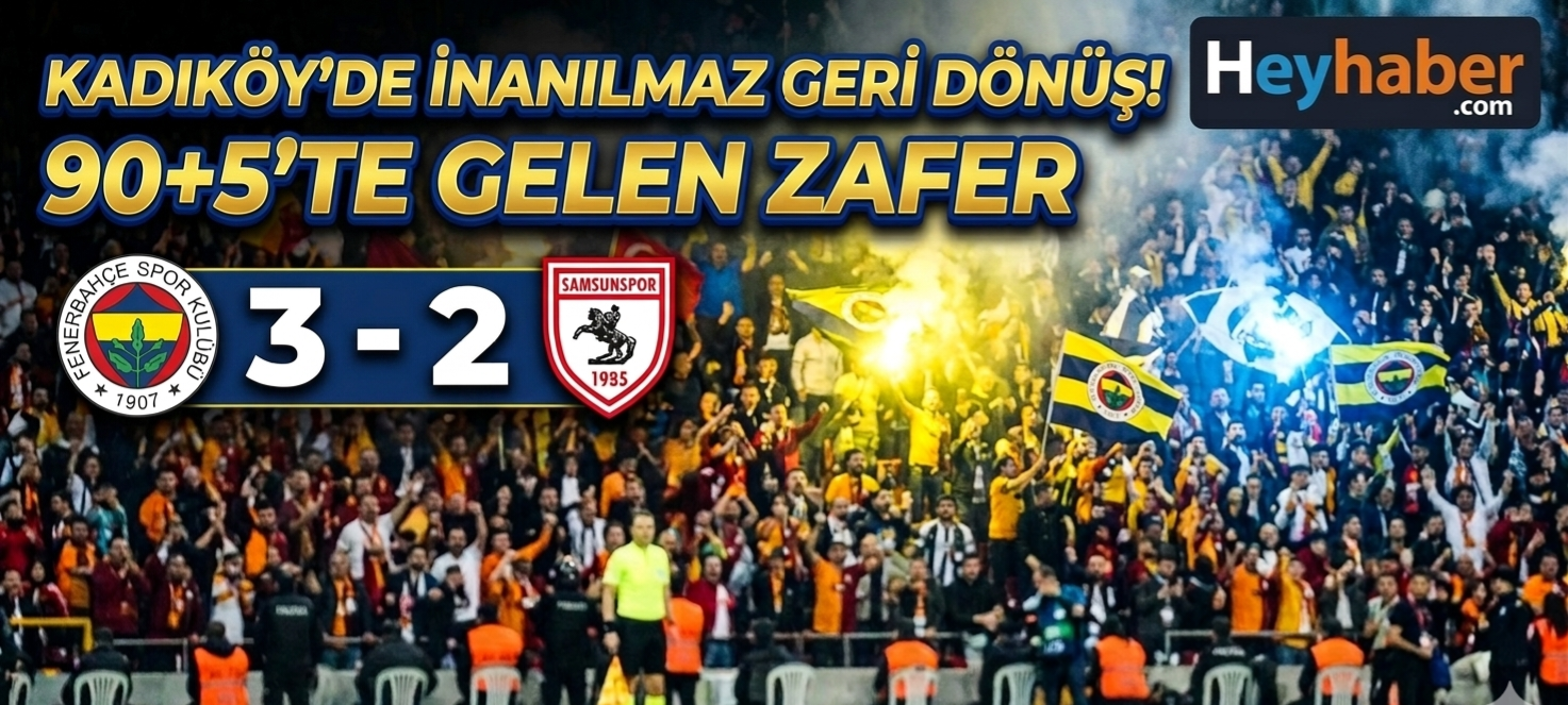 Kadıköy’de İnanılmaz Geri Dönüş! ​90+5’te Gelen Zafer