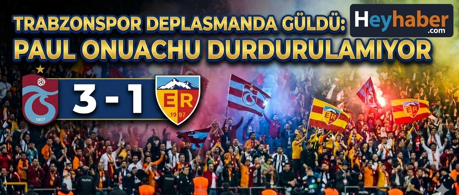 Trabzonspor Deplasmanda Güldü: Paul Onuachu Durdurulamıyor