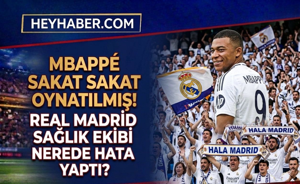 Mbappe Sakat Sakat Oynamış: Real Madrid Sağlık Ekibi Nerede Hata Yaptı?