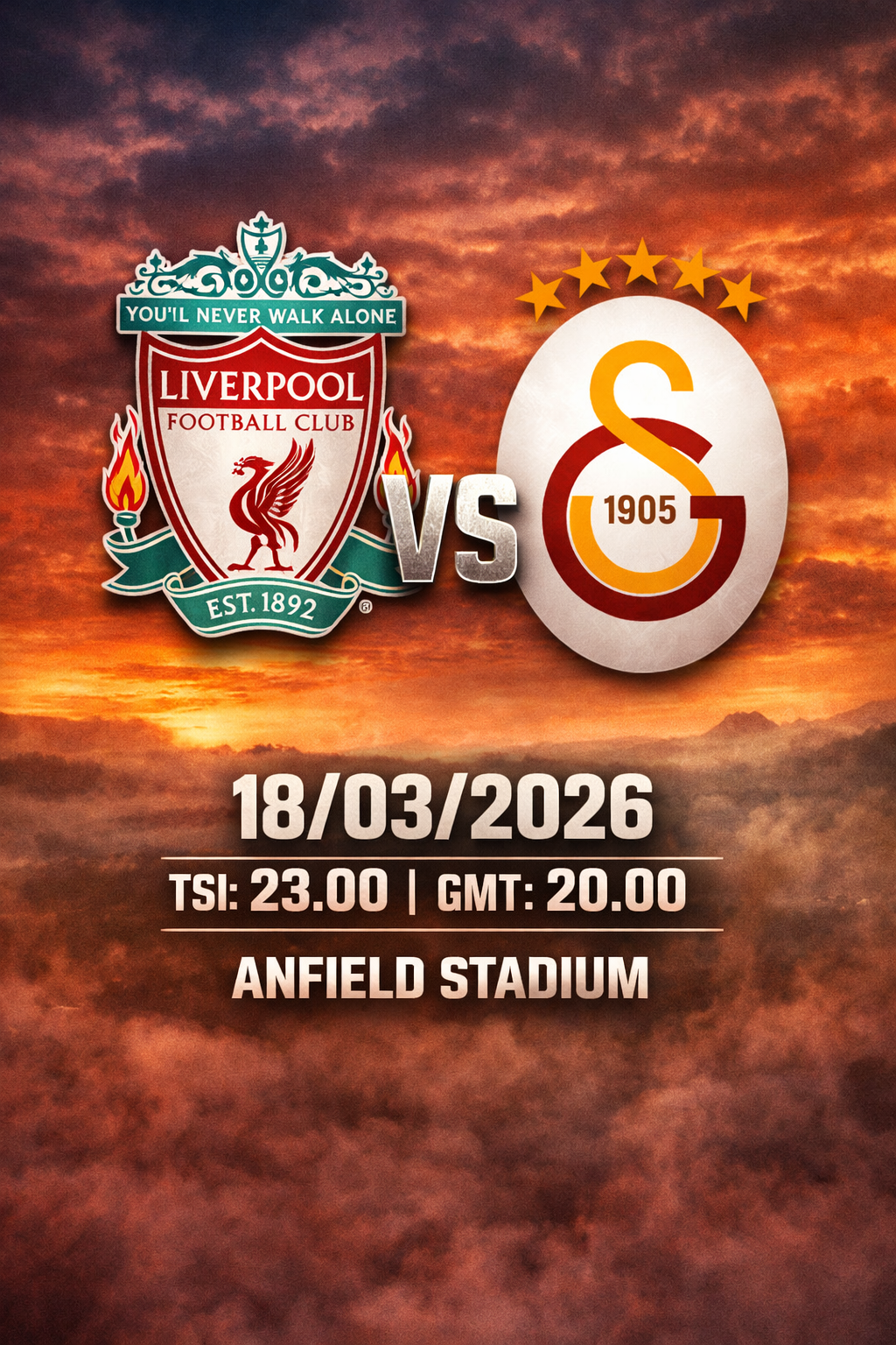 Galatasaray – Liverpool Maçı Heyecanı | 18 Mart 2026 Heyhaber Canlı Skor ve Detaylar