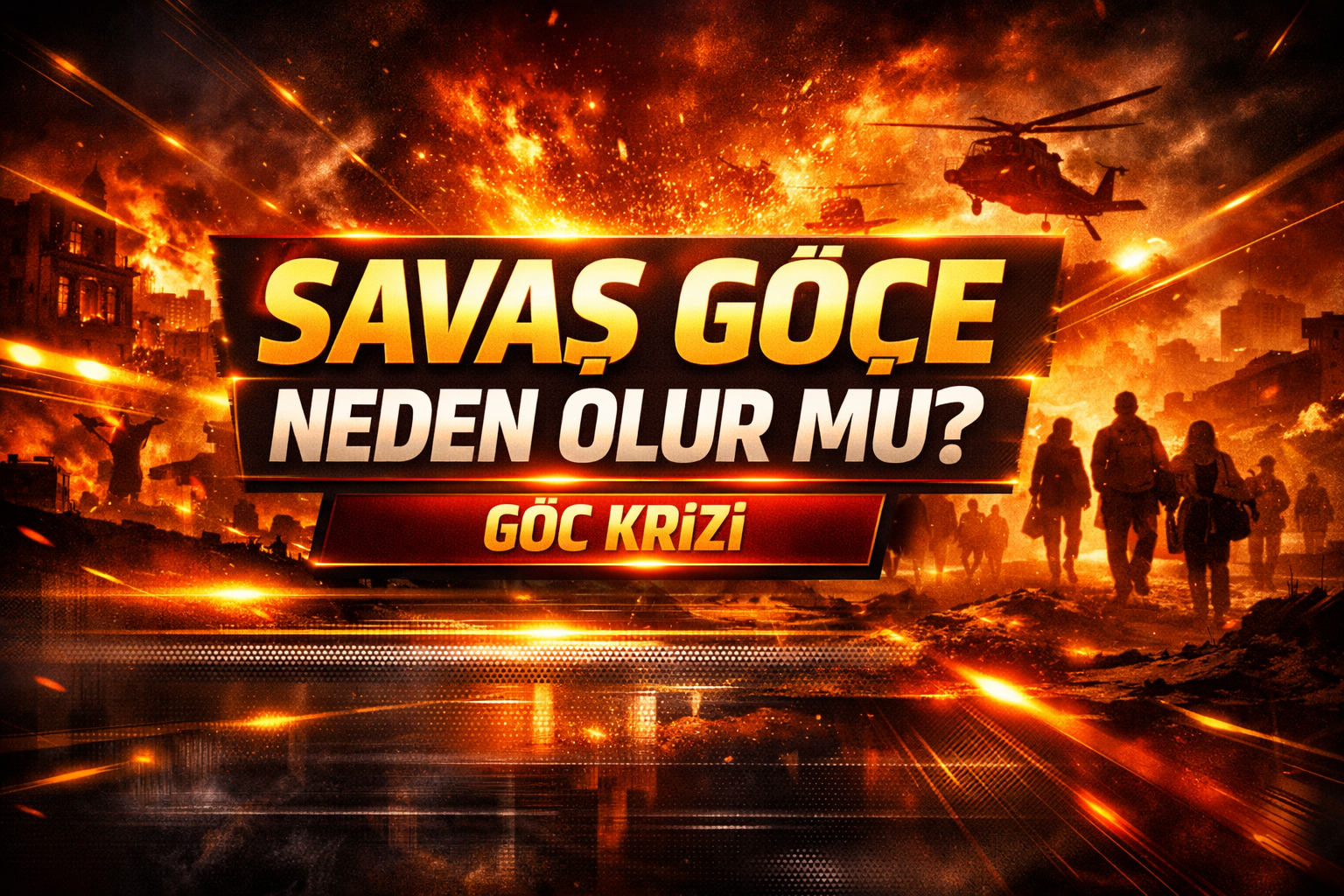 Savaş Göçe Neden Olur mu?