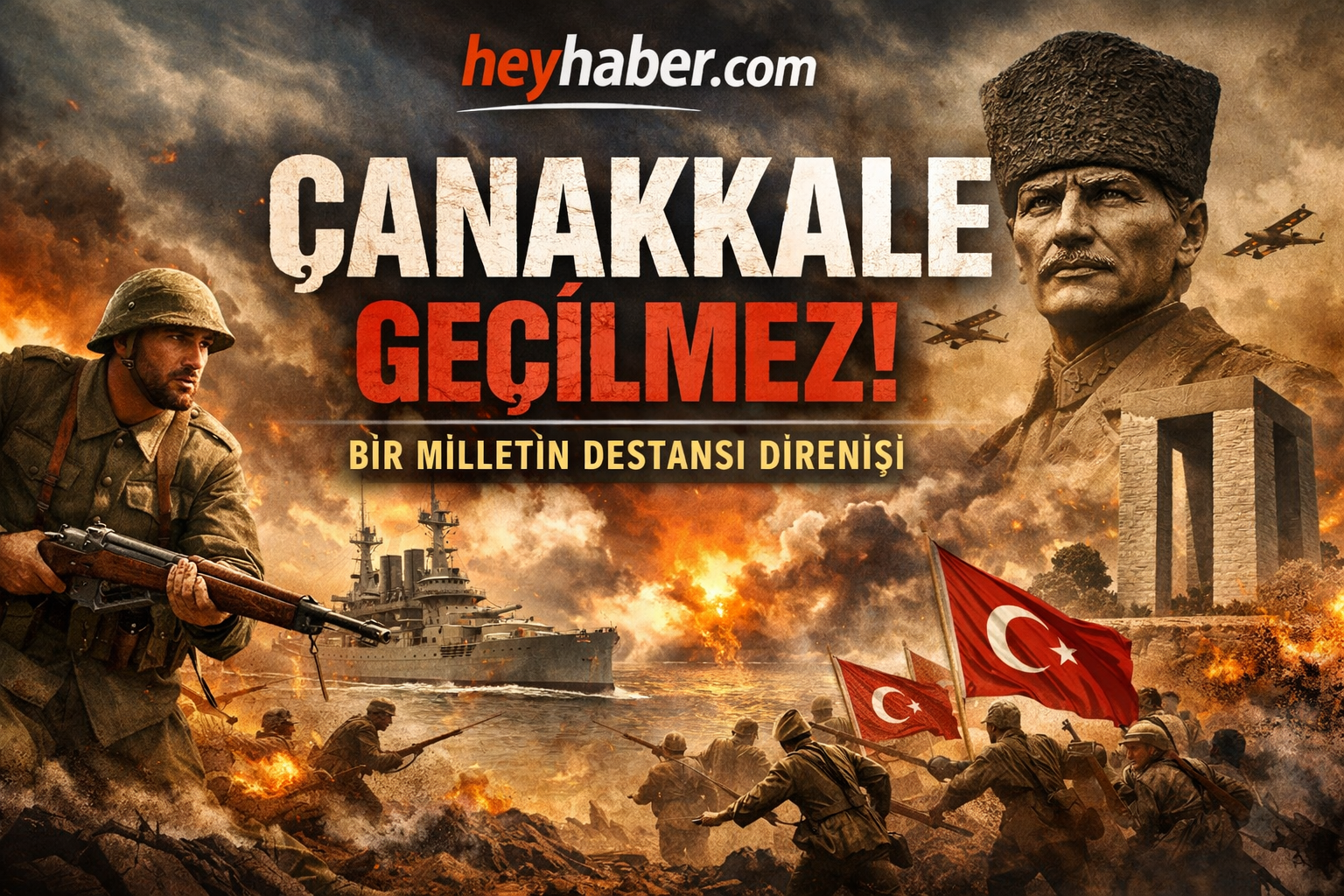Çanakkale Geçilmez: Bir Milletin Destanı ve Kahraman Mehmetçikler