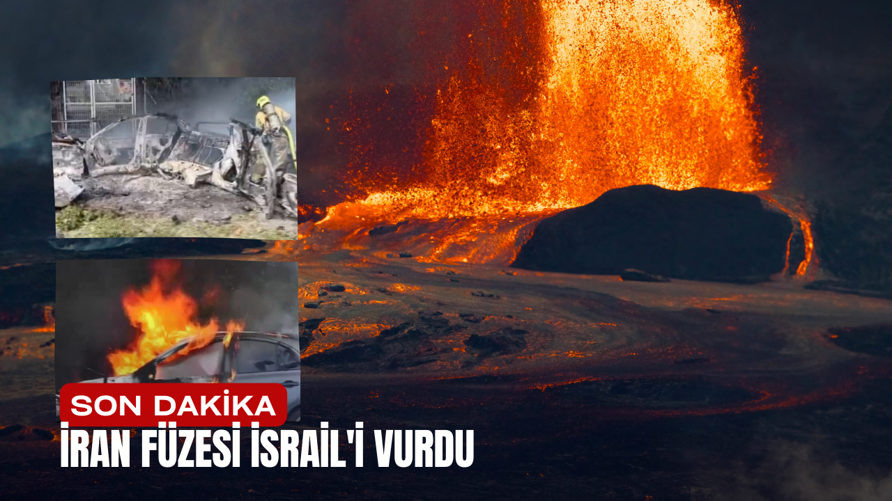 İran Füzesi İsrail’in Merkezine Düştü: Yaralılar Var…