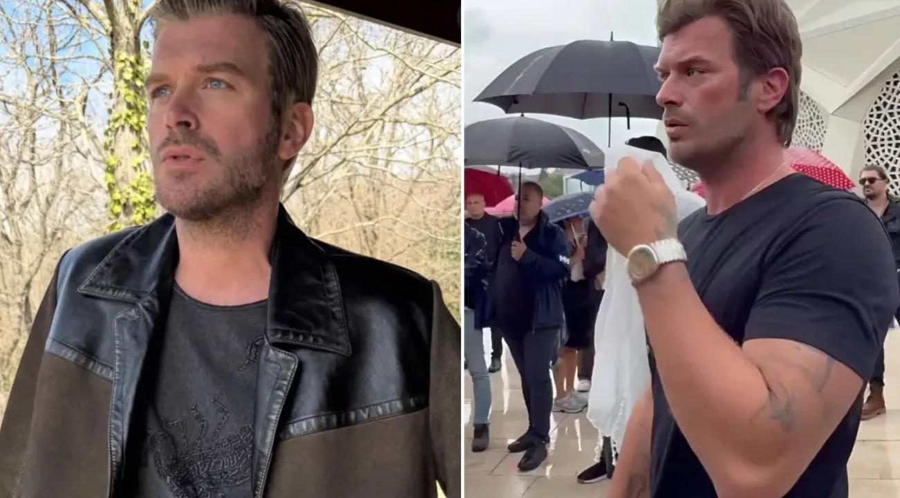 Kıvanç Tatlıtuğ’dan Örnek Bayram Sabahı: Hasır Üzerinde Saf Tuttu!