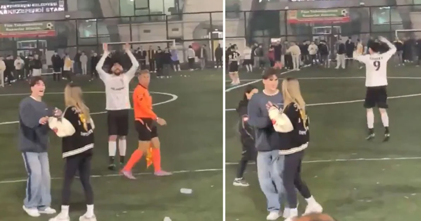 Halı Sahadaki Mutluluk Yarım Kaldı: Son Görüntüler Ortaya Çıktı