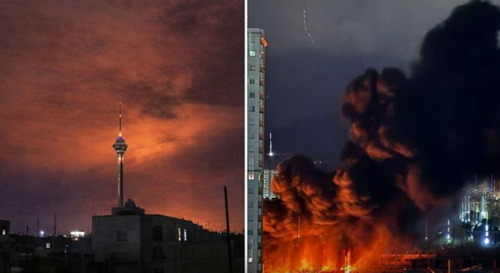 İran Şehirleri Ateş Çemberinde: 6 Büyük Kent Vuruldu