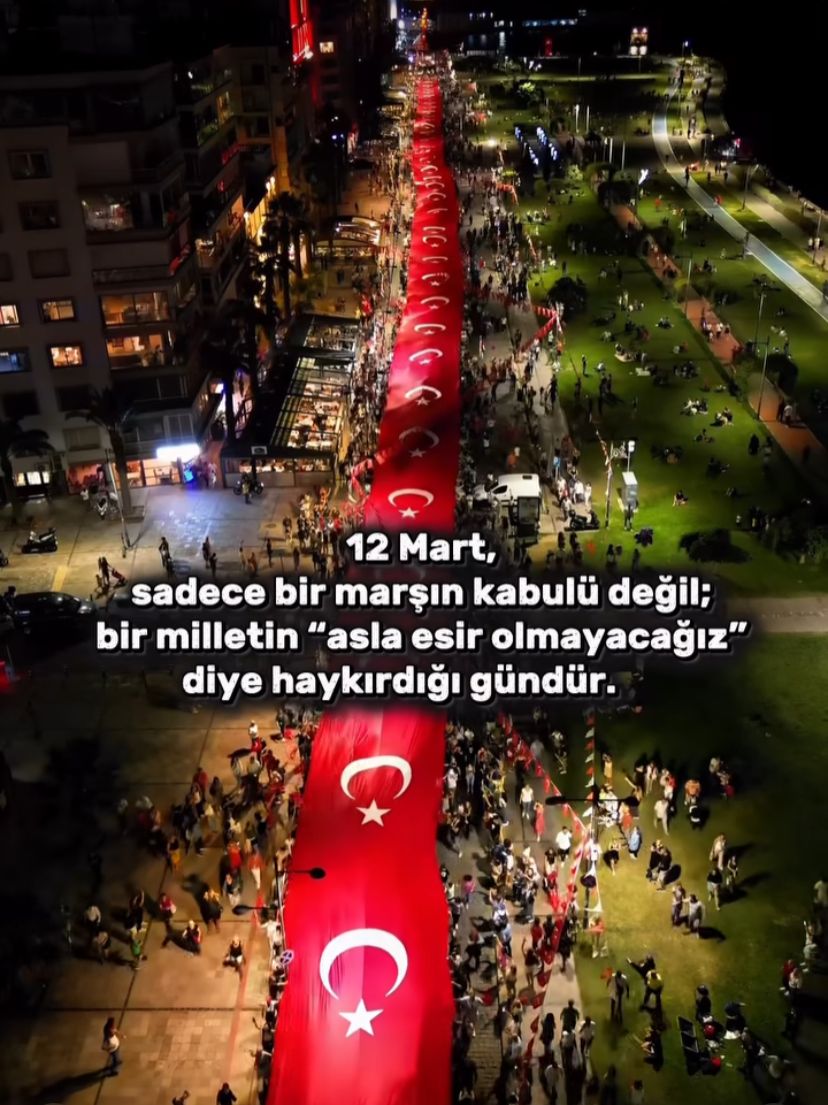 Yer İzmir: İstiklâl Marşımız 105 Yaşında!