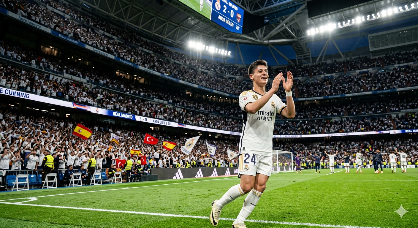 Arda Güler LaLiga’da Adından Söz Ettirmeye Devam Ediyor