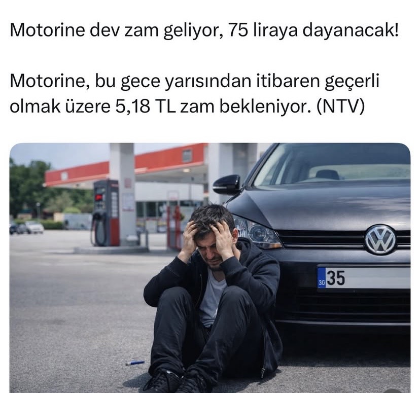 BU GECE ZAM!” / “Motorin Fiyatları Uçuyor!