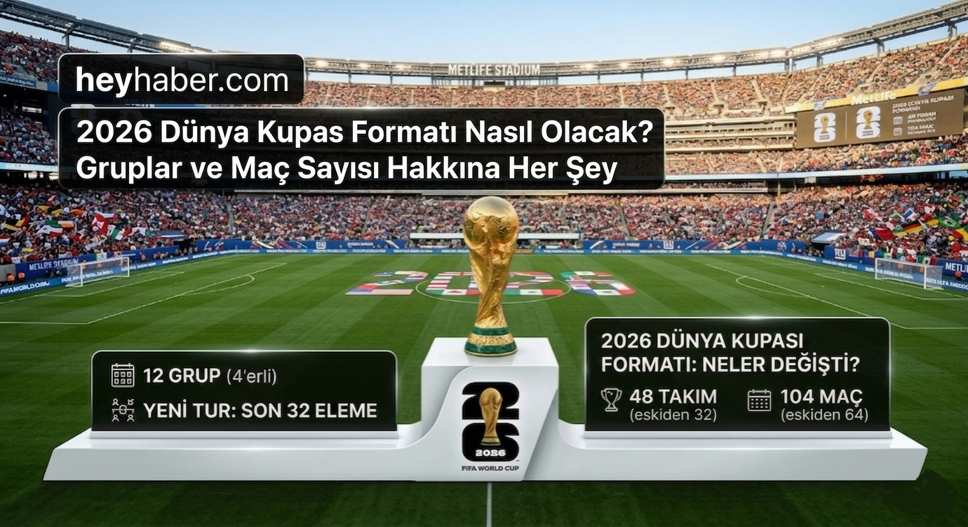 2026 Dünya Kupası Formatı Nasıl Olacak?Gruplar ve Maç Sayısı Hakkında Her Şey