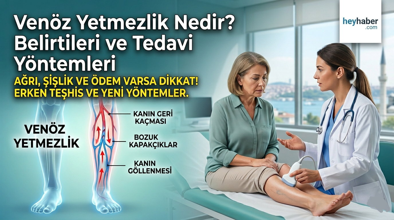 Venöz Yetmezlik Nedir? Belirtileri ve Tedavi Yöntemleri