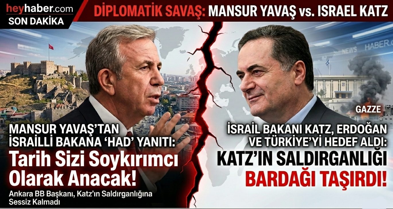 Mansur Yavaş’tan İsrailli Bakana Sert Yanıt: “Önce Savaş Suçlarının Hesabını Verin”