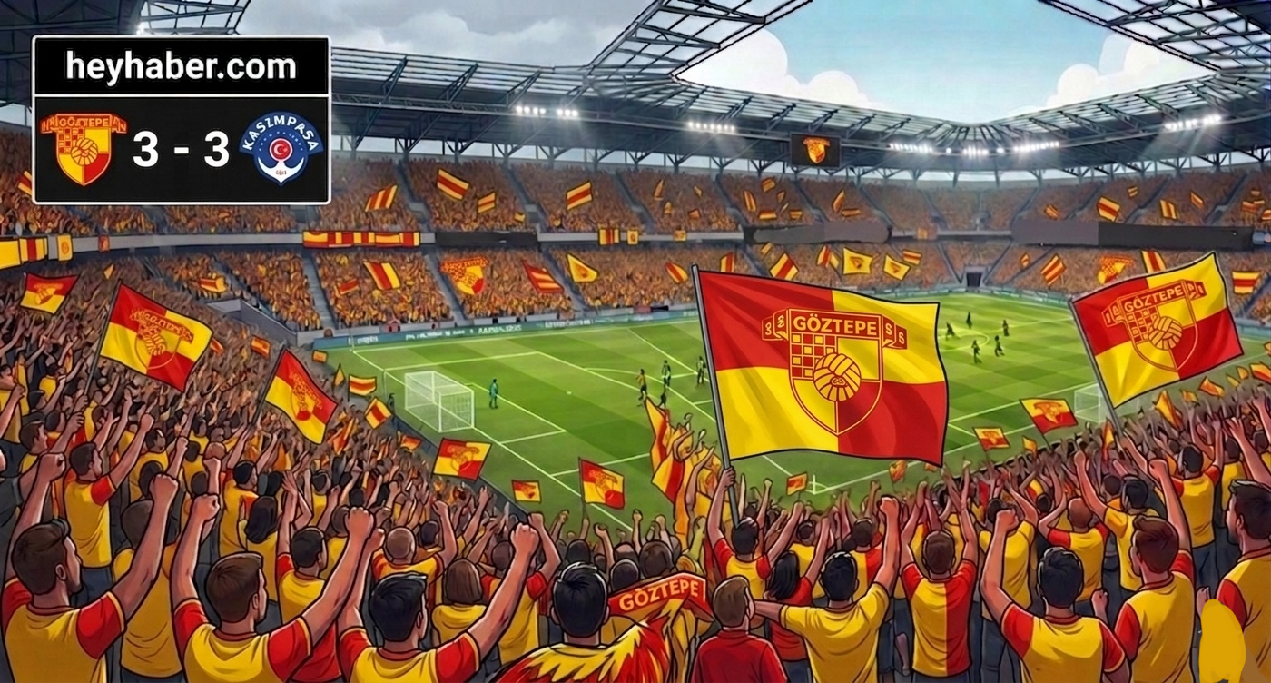 İzmir’de Gol Düellosu! Göztepe – Kasımpaşa Maçında 6 Gol, Kazanan Yok!