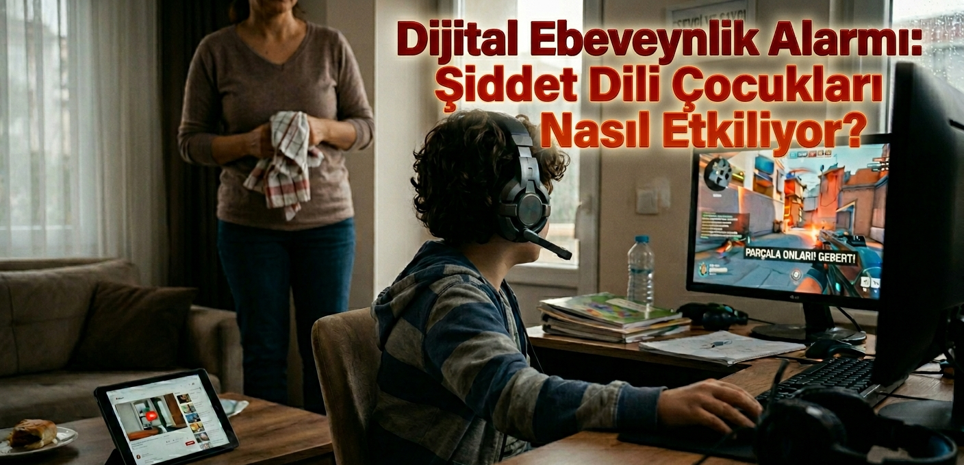 Dijital Ebeveynlik Alarmı: Şiddet Dili Çocukları Nasıl Etkiliyor?