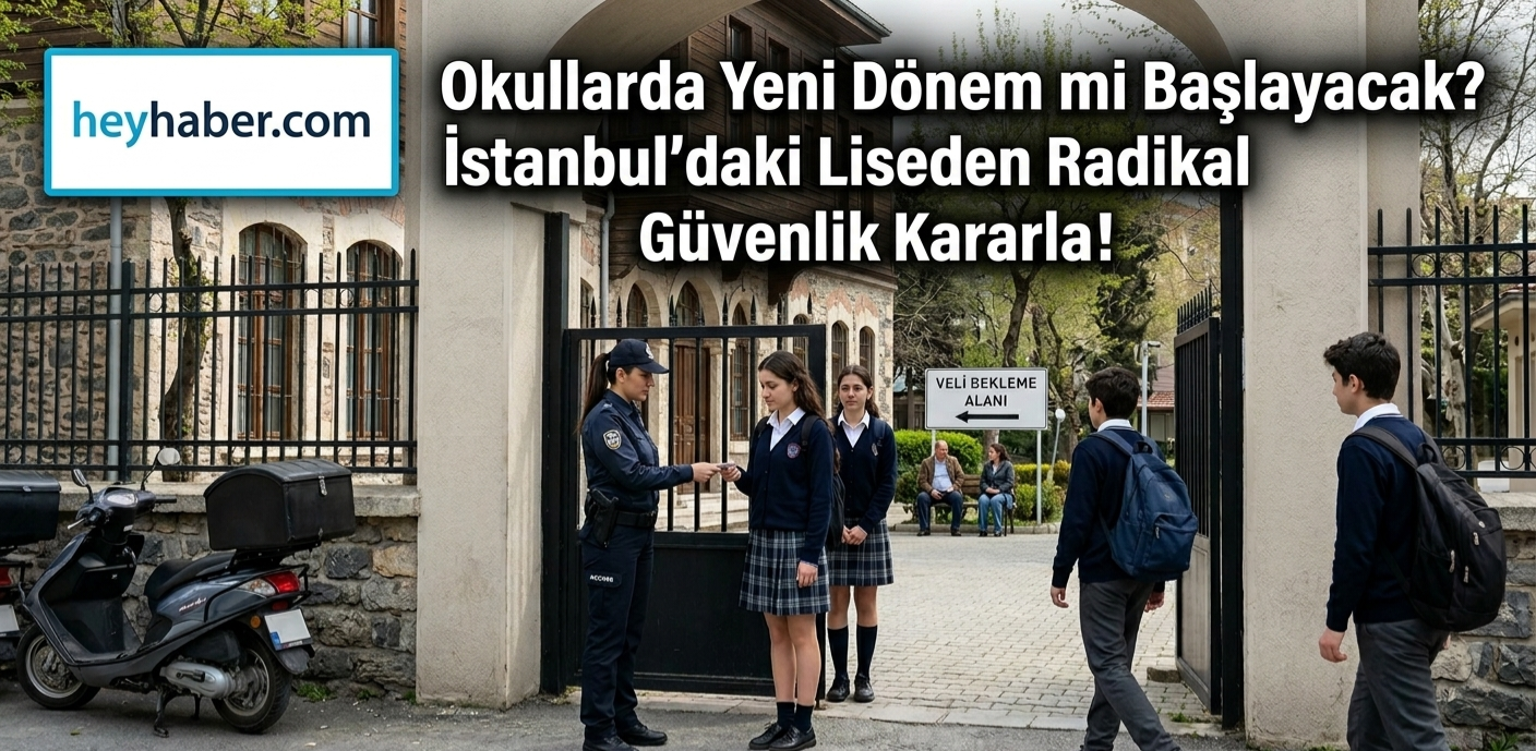 Okullarda Yeni Dönem mi Başlayacak? İstanbul’daki Liseden Radikal Güvenlik Kararları!