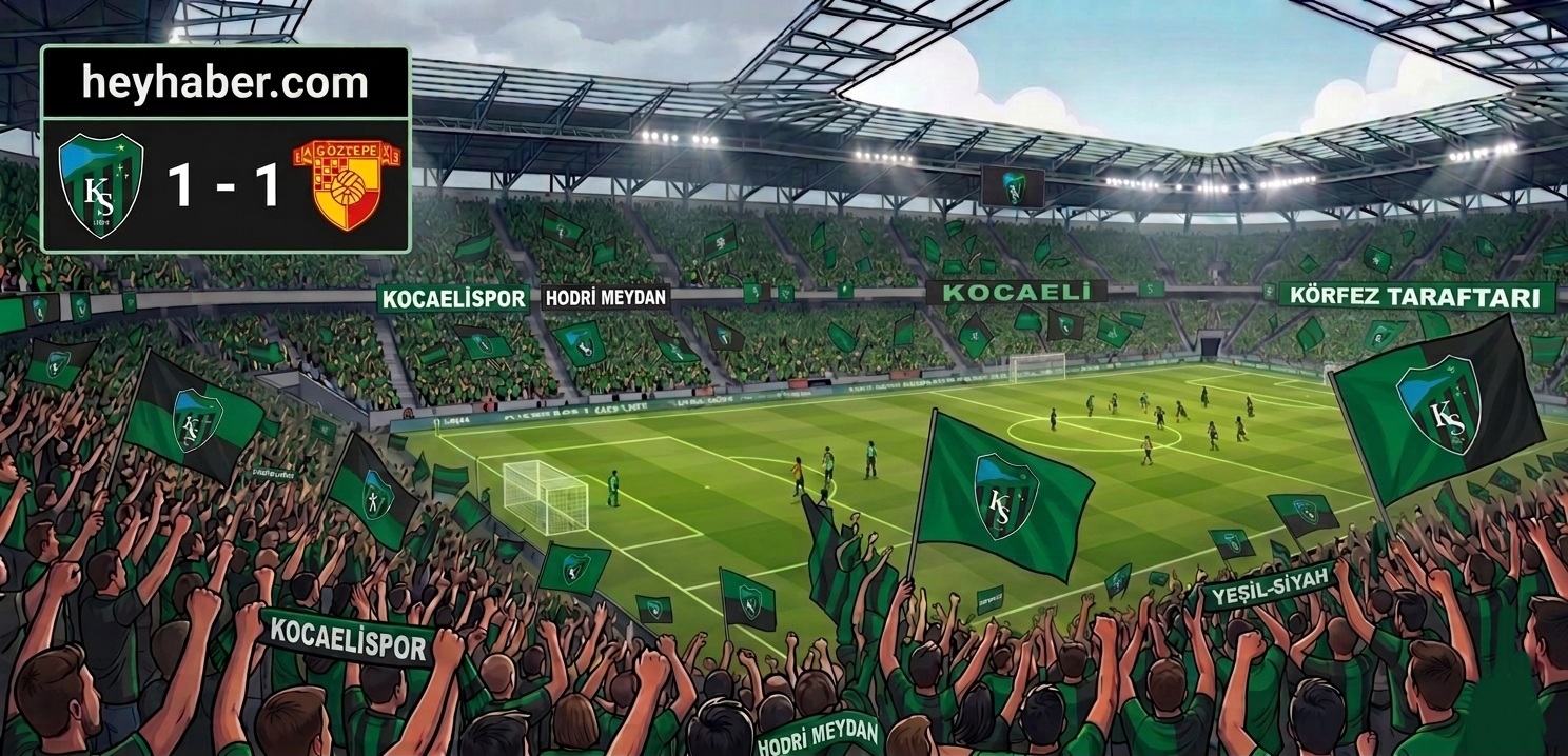 Kocaelispor 1-1 Göztepe: Kocaeli’nde Nefes Kesen Mücadele!