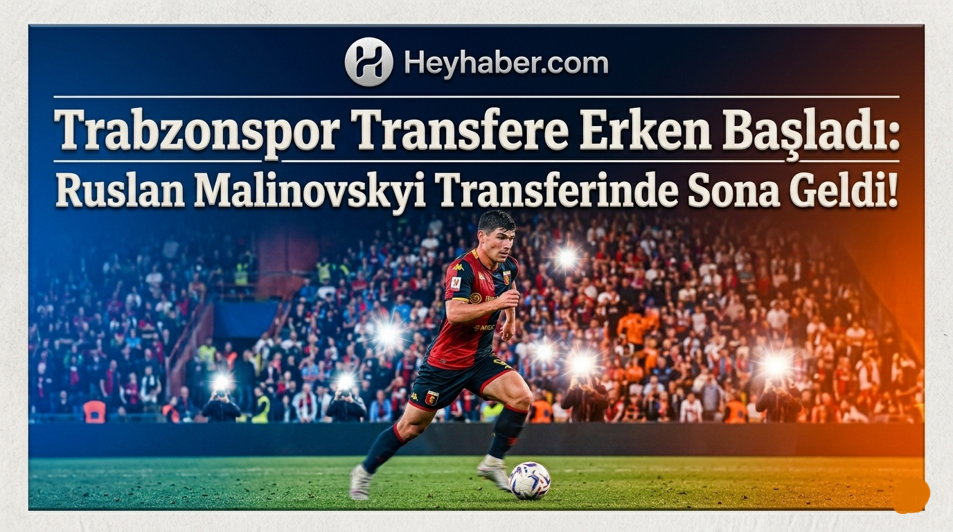 Trabzonspor Transferlere Erken Başladı: Ruslan Malinovskyi Transferinde Sona Geldi!