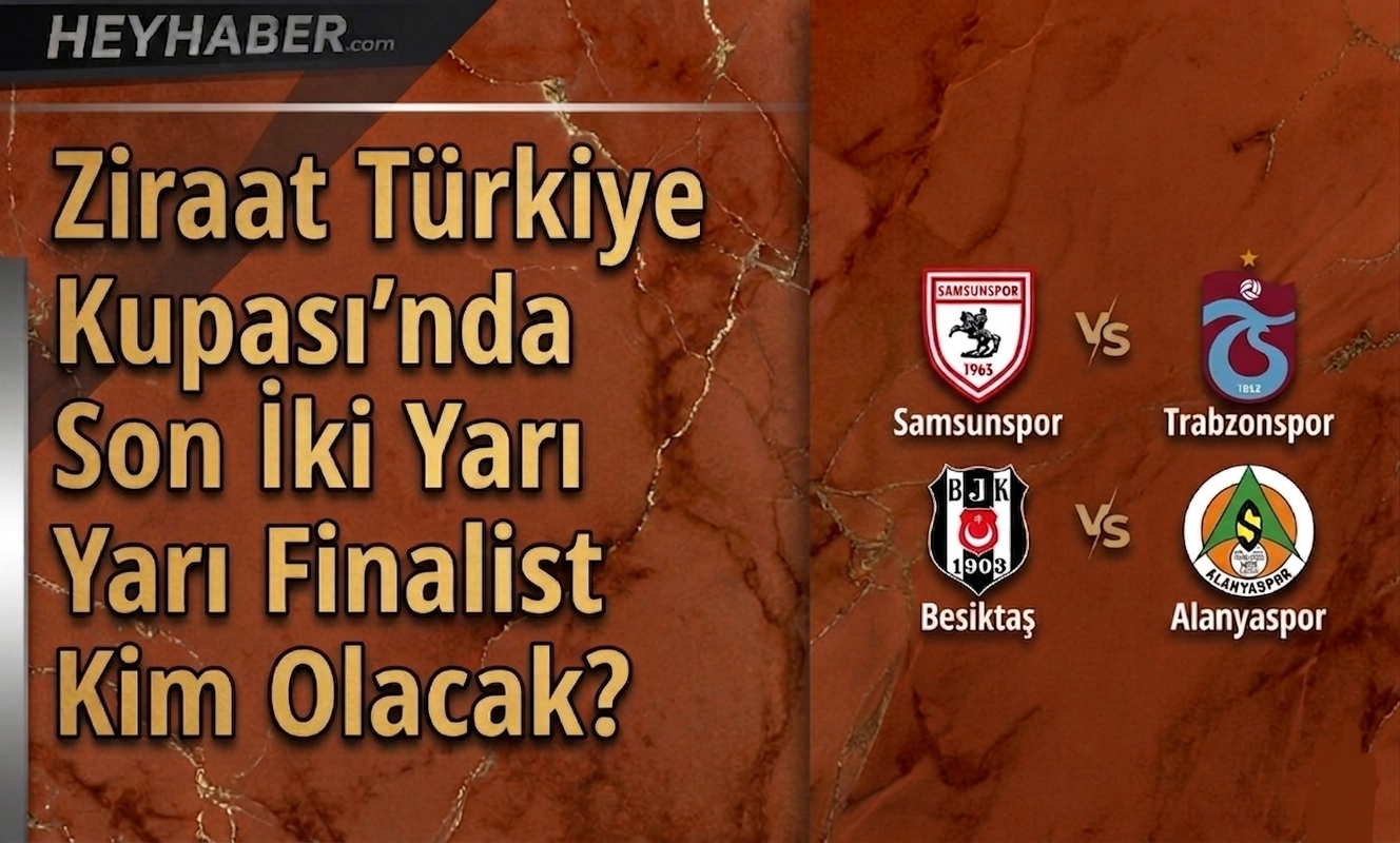 Ziraat Türkiye Kupası’nda Son İki Yarı Finalist Kim Olacak?