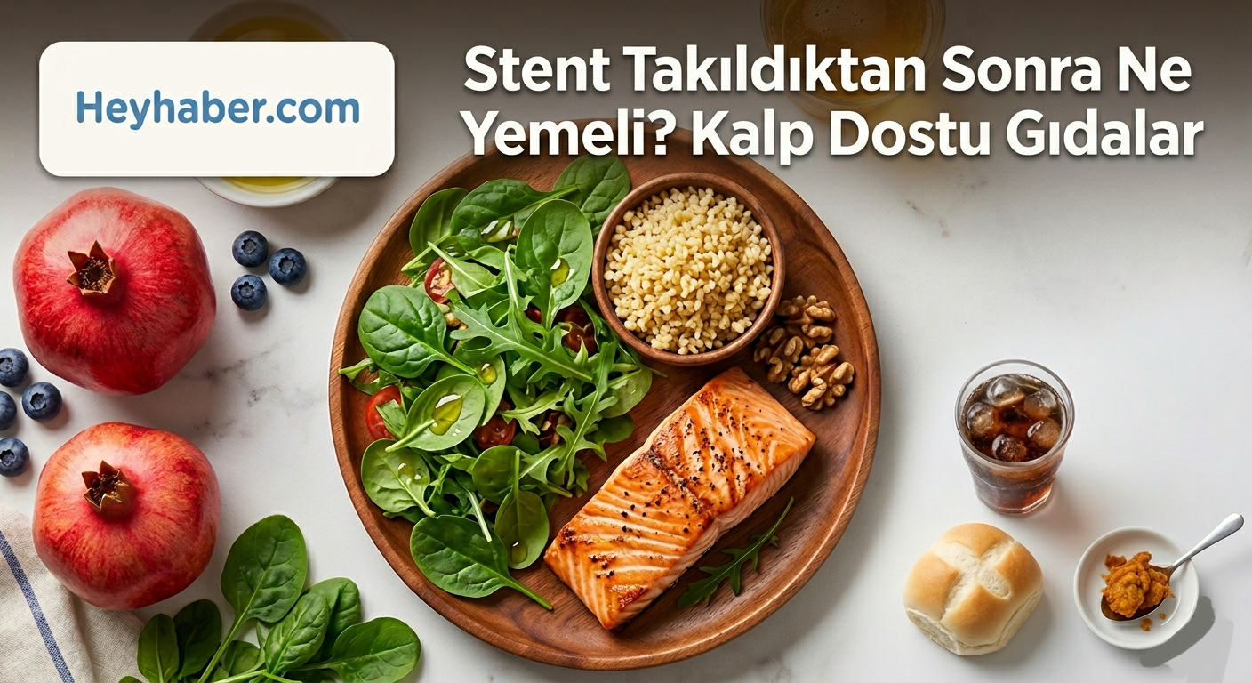 Stent Takıldıktan Sonra Ne Yemeli? Kalp Dostu Gıdalar