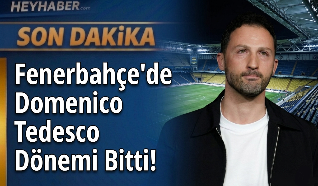 Fenerbahçe’de Domenico Tedesco Dönemi Bitti!