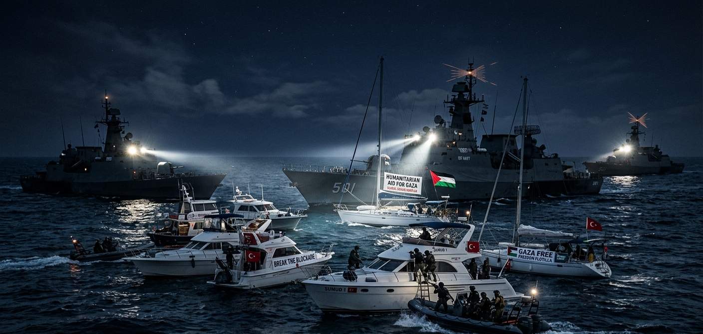 Küresel Sumud Filosu’na İsrail’den Müdahale: İşte Yaşananlar