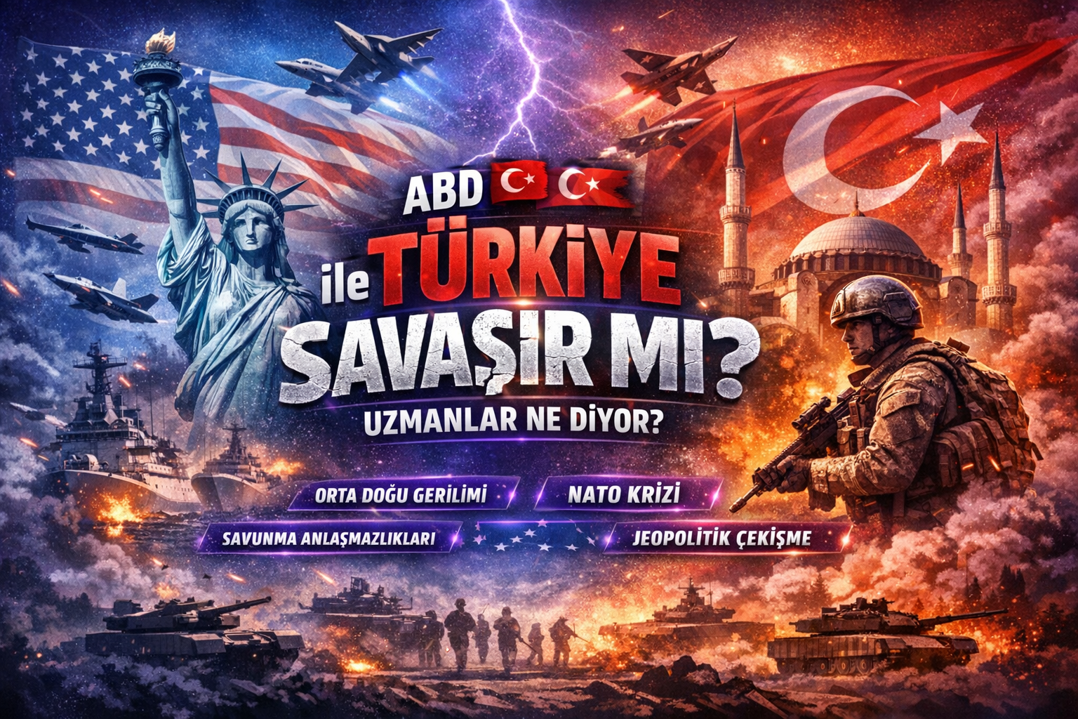 ABD ile Türkiye Savaşır mı? 2026 Küresel Gerilim Analizi