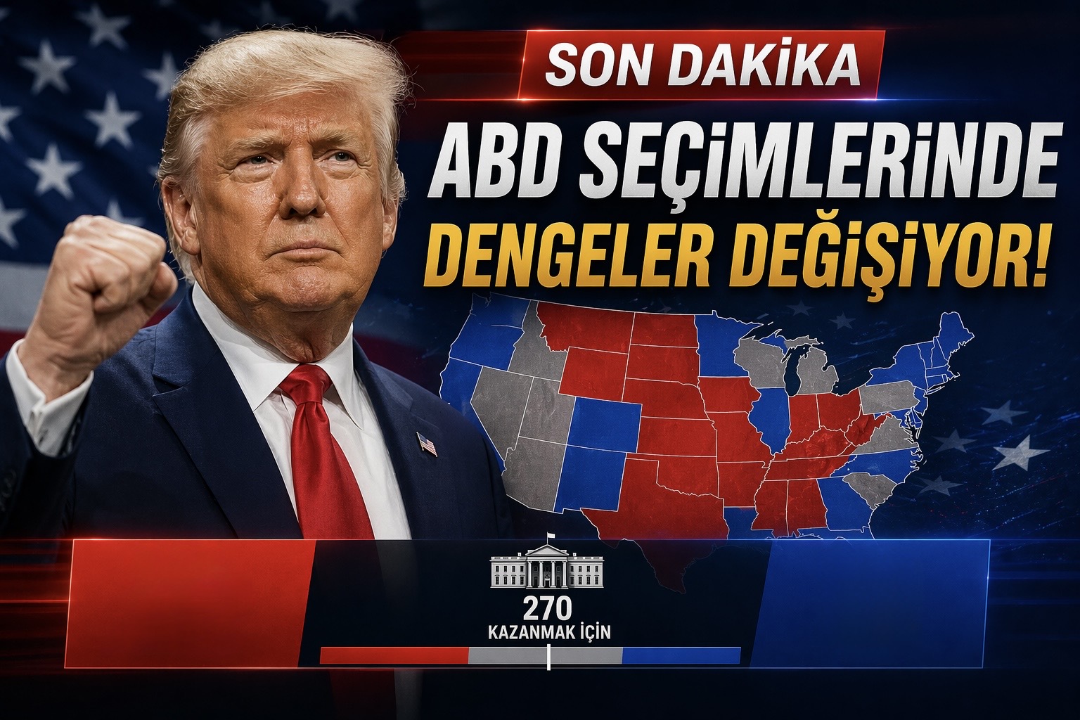 ABD Seçimlerinde Son Dakika: Dengeler Tamamen Değişiyor Mu?