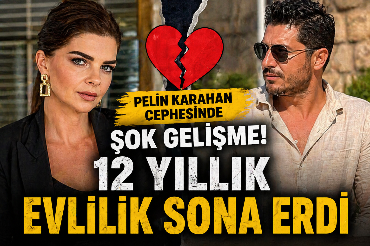Pelin Karahan cephesinde şok gelişme: 12 yıllık evlilik sona erdi