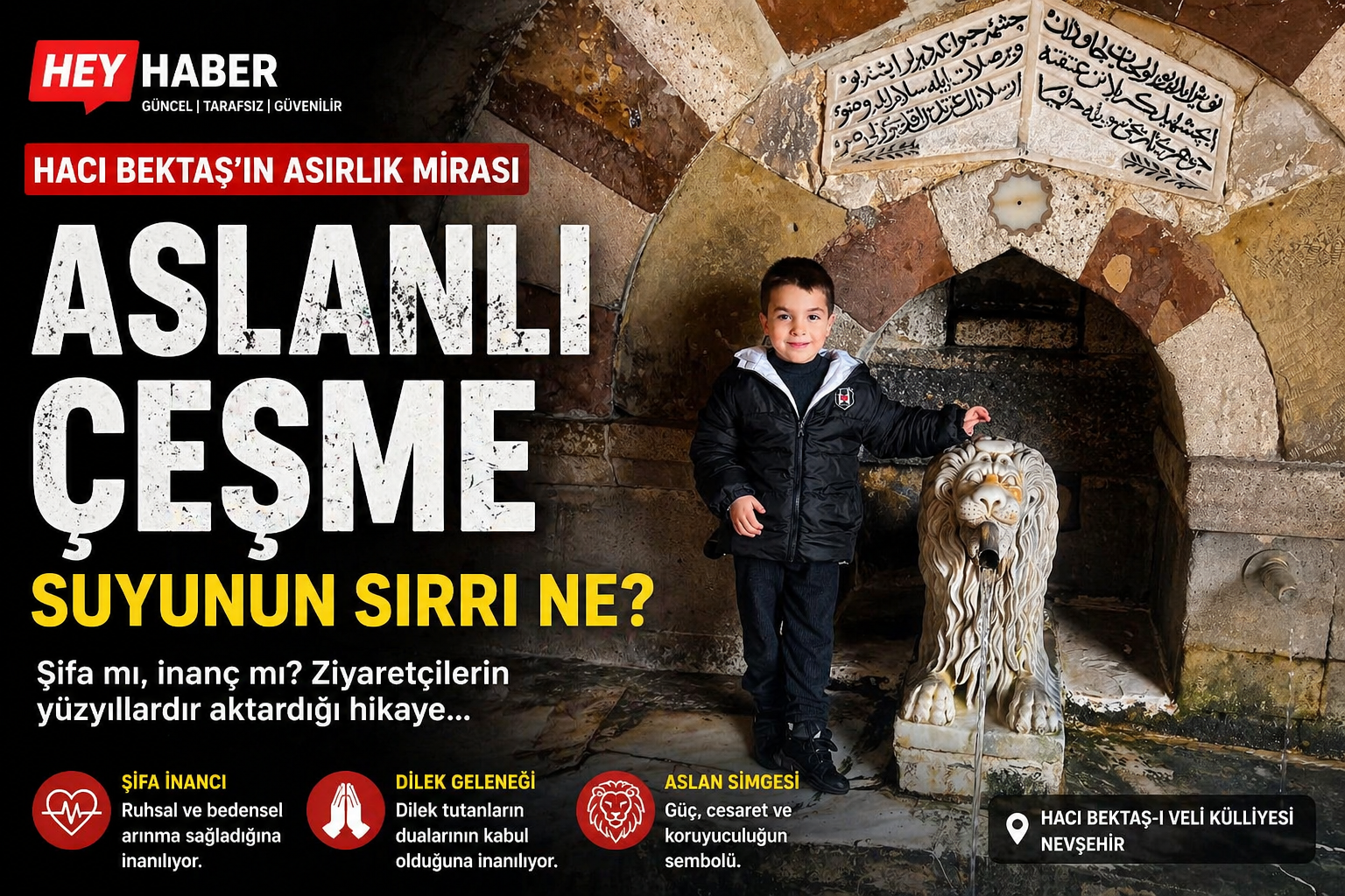 Hacı Bektaşi Veli Aslanlı Çeşme