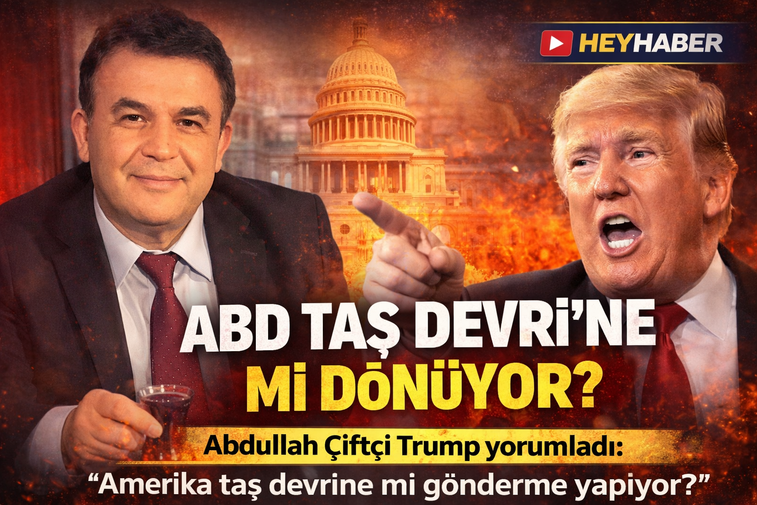 Trump açıklaması sonrası Abdullah Çiftçi’den olay yorum