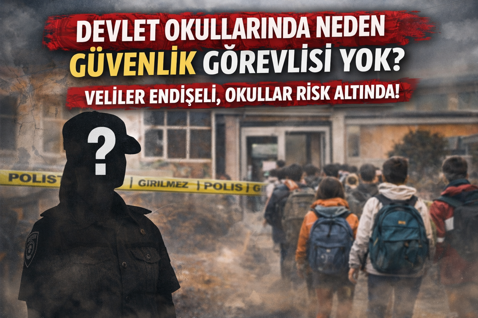 Şok Gerçek: Türkiye’de Birçok Okulda Güvenlik Görevlisi Neden Yok!
