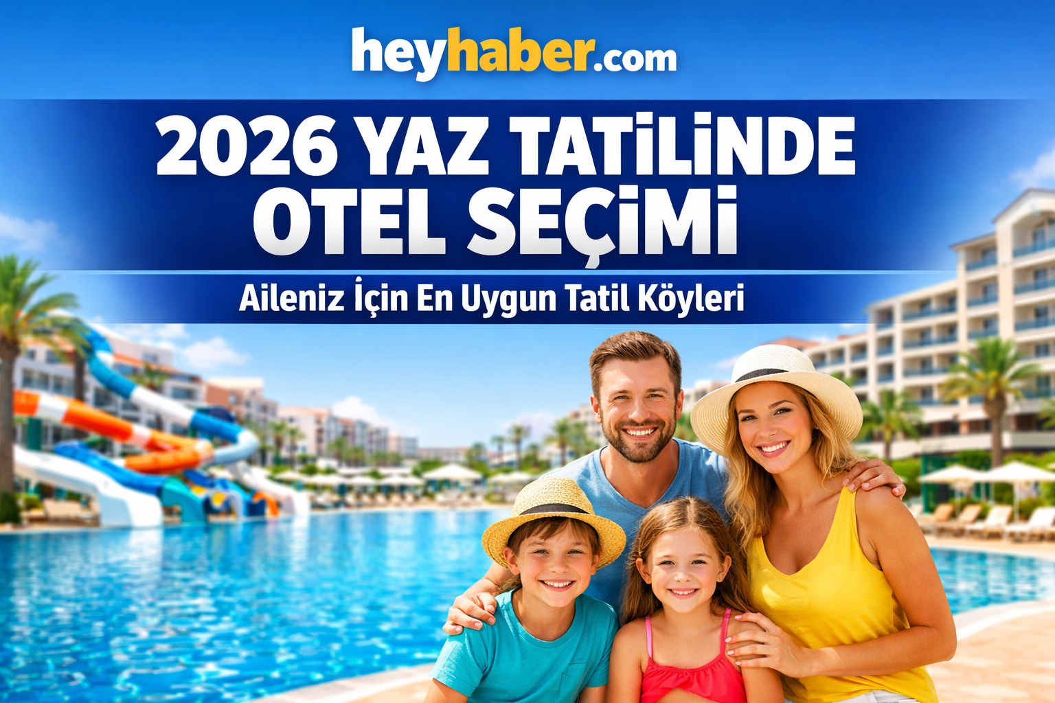 2026 Yaz Tatilinde Otel Seçimi: Aileniz İçin En Uygun Tatil Köyleri