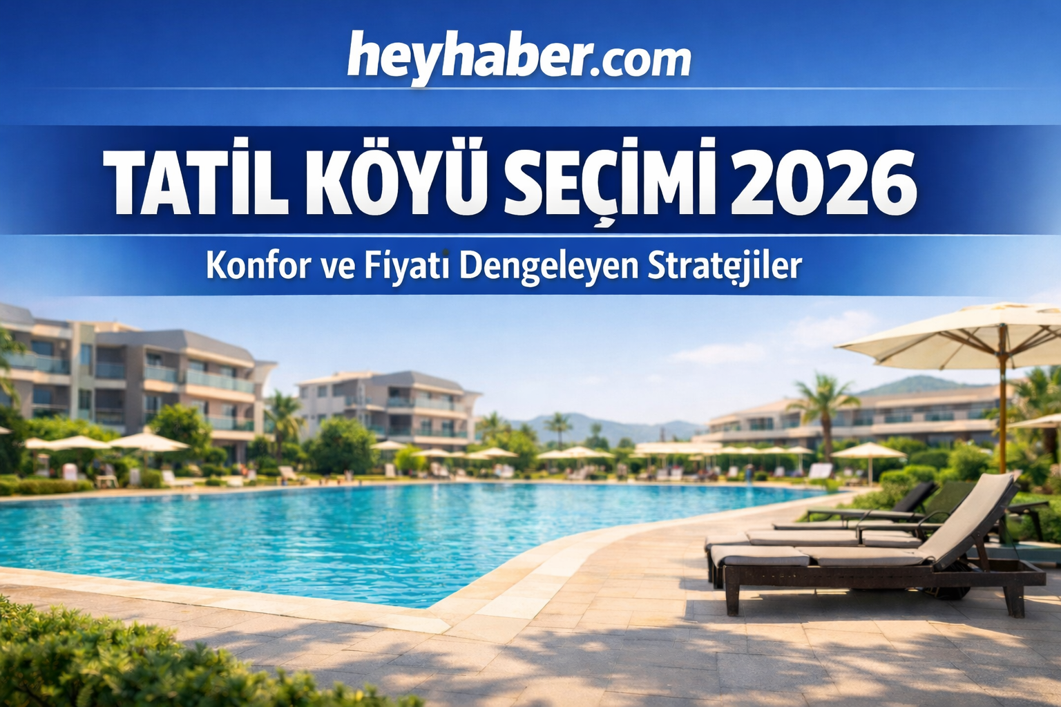 Tatil Köyü Seçerken Konfor ve Fiyatı Dengeleyen 2026 Stratejileri