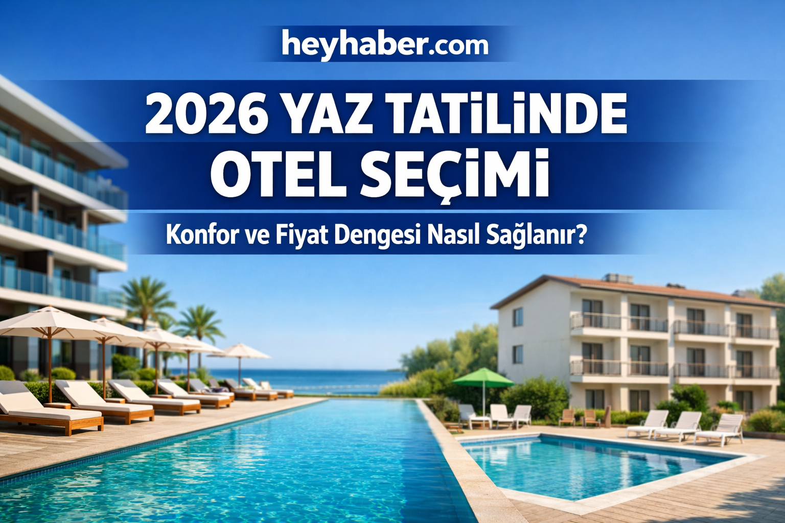 2026 Yaz Tatili İçin En İyi Otel Seçimi: Konfor ve Fiyat Dengesi Nasıl Sağlanır?