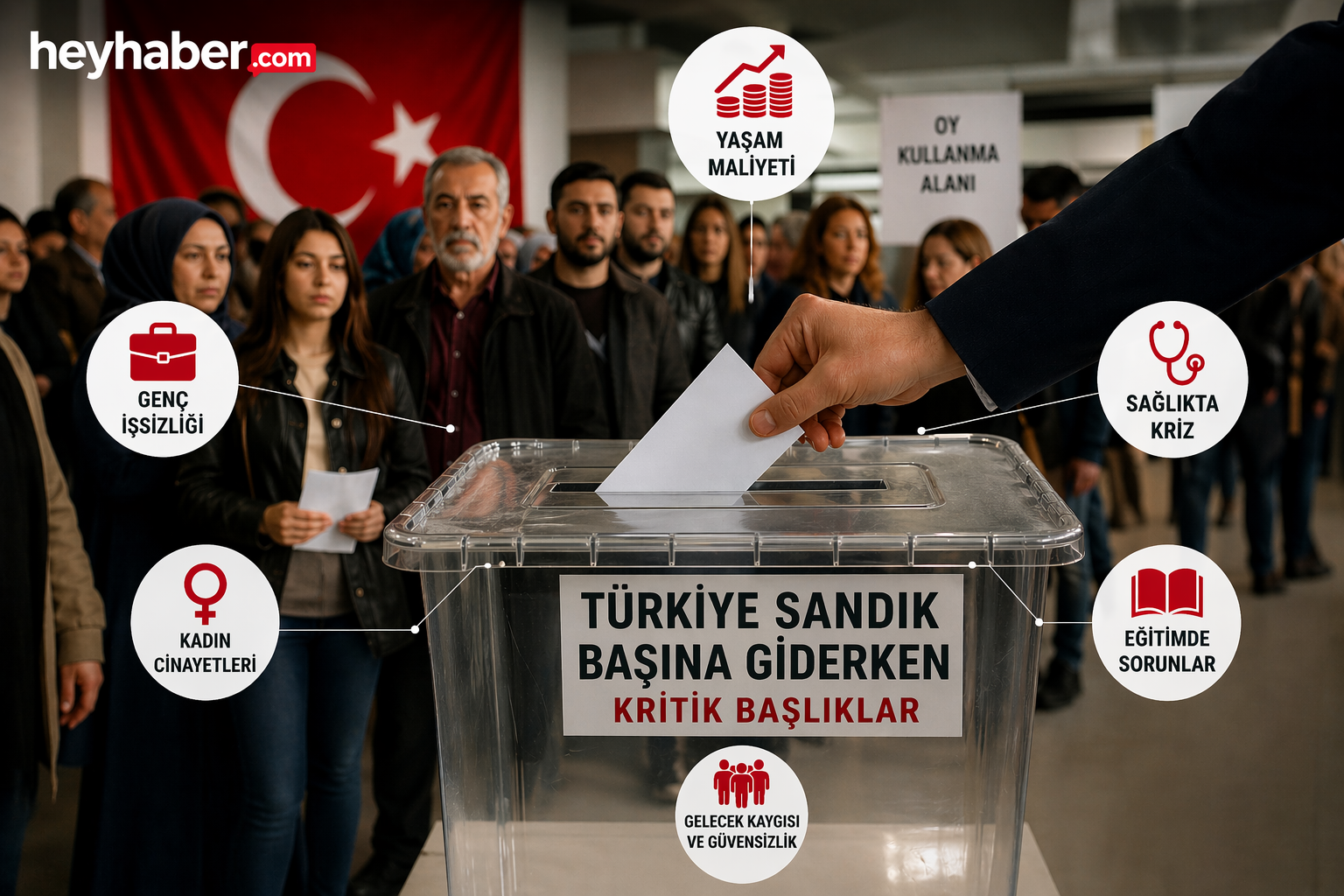 Türkiye Sandık Başına Giderken Kritik Başlıklar