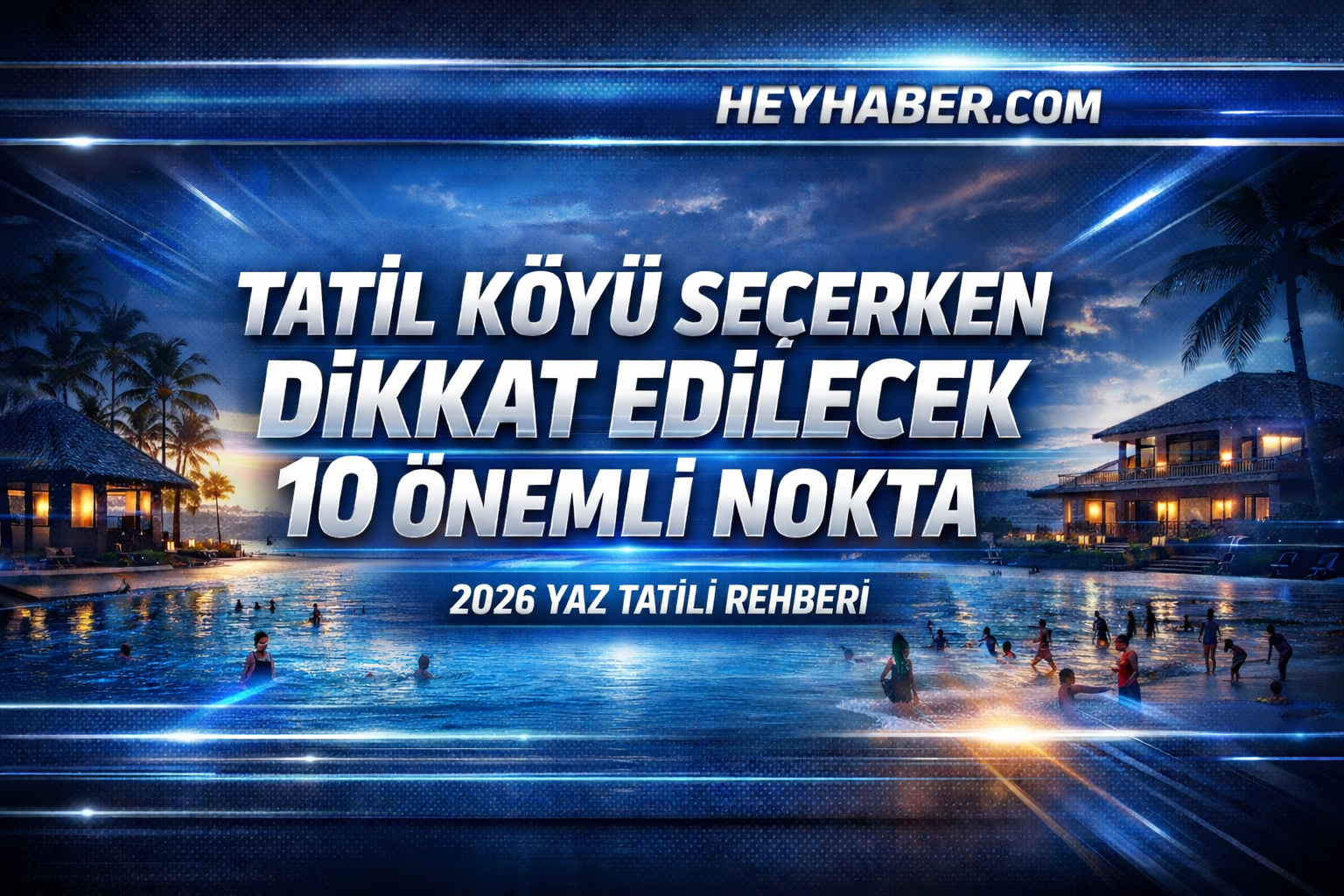 Tatil Köyü Seçerken Dikkat Edilecek 10 Önemli Nokta: 2026 Yaz Tatili Rehberi