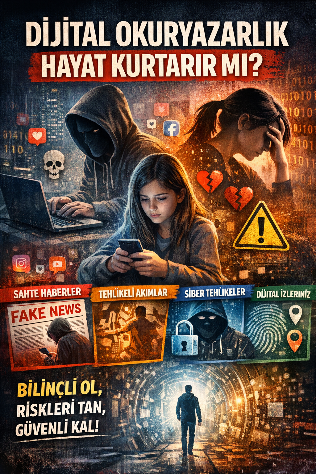 Ekranın Ötesindeki Risk: Dijital Okuryazarlık Hayat Kurtarır mı?
