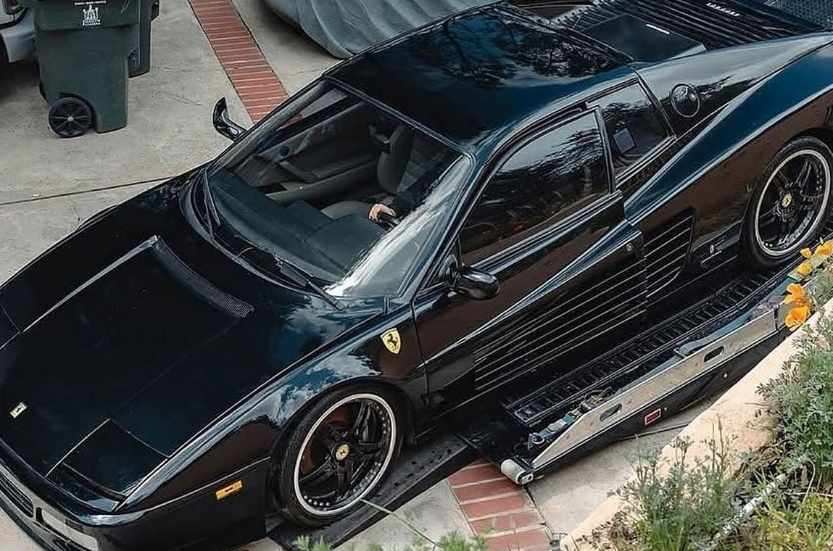 Majesteleri Yollarda: Mıchael Jordan 1992 Model Ferrari’siyle Şov Yaptı!