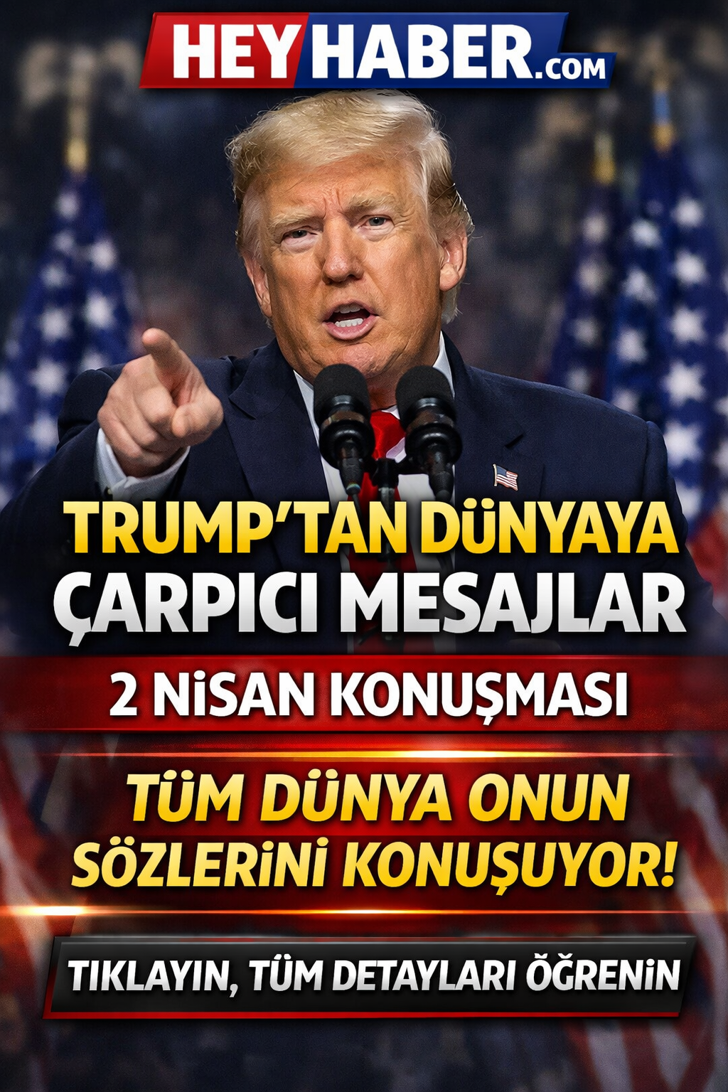 Trump Ulusa Seslendi : 2 Nisan 2026 Ne Dedi? ABD Çekiliyor Mu?