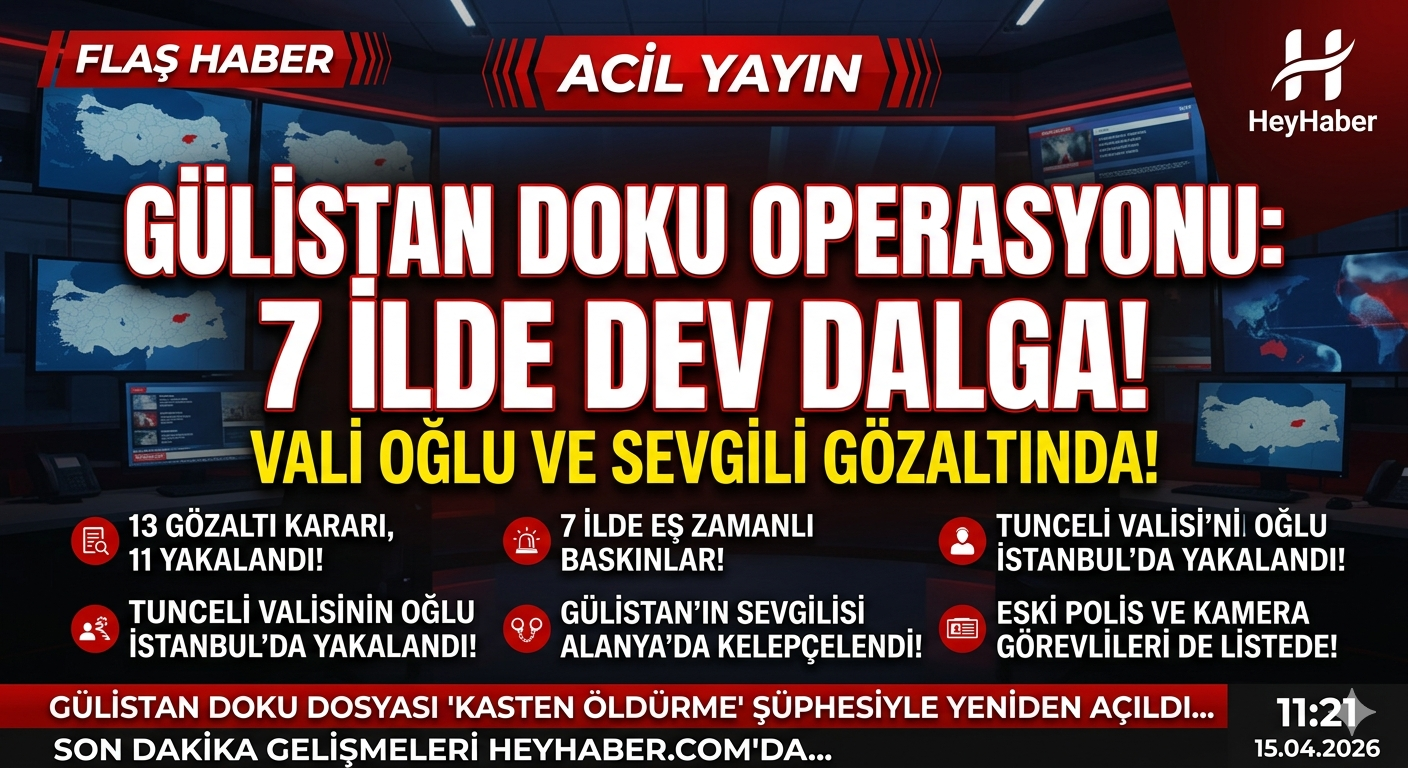 6 YILLIK KARANLIK AYDINLANIYOR: GÜLİSTAN DOKU DOSYASINDA ‘CİNAYET’ DALGASI!