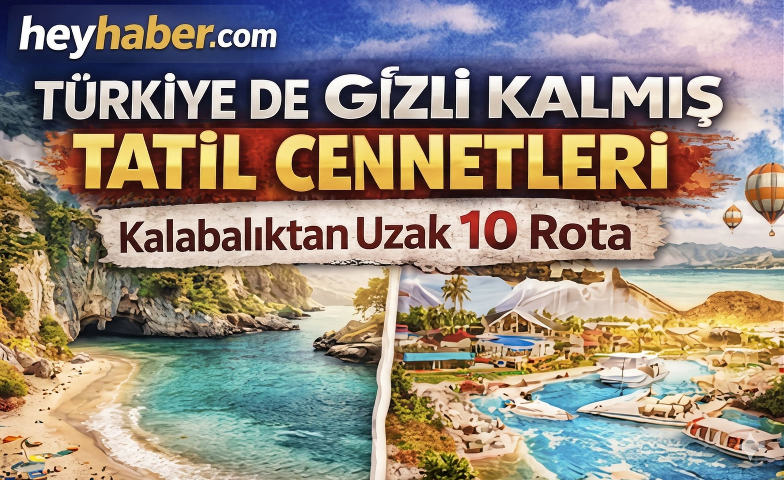 Türkiye’de Gizli Kalmış Tatil Cennetleri: Kalabalıktan Uzak 10 Rota